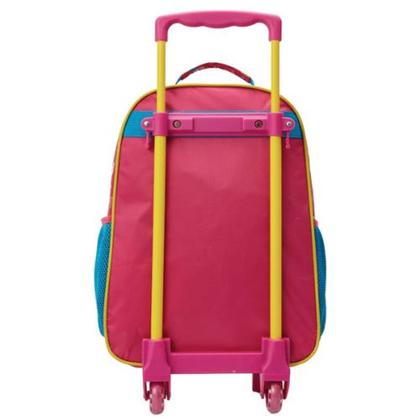 Imagem de Kit Mochila com Rodas Escolar 16 Hello Kitty Rainbow + Lancheira + estojo