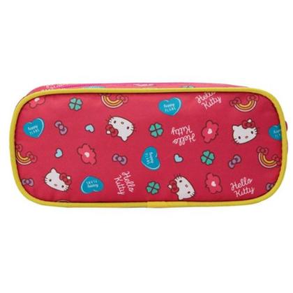 Imagem de Kit Mochila com Rodas Escolar 16 Hello Kitty Rainbow + Lancheira + estojo