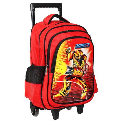 Imagem de Kit Mochila Com Rodinhas E Lancheira + Estojo Und-897 Robots
