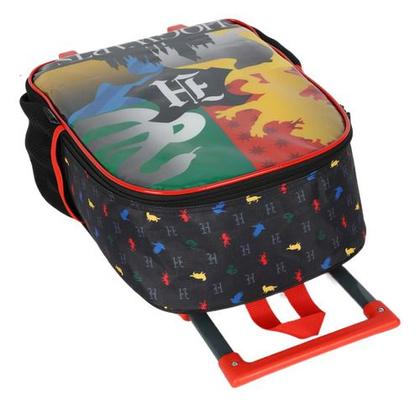 Imagem de Kit Mochila Com Rodinhas Infantil Original Harry Potter