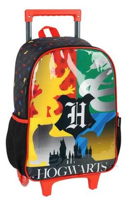 Imagem de Kit Mochila Com Rodinhas Infantil Original Harry Potter