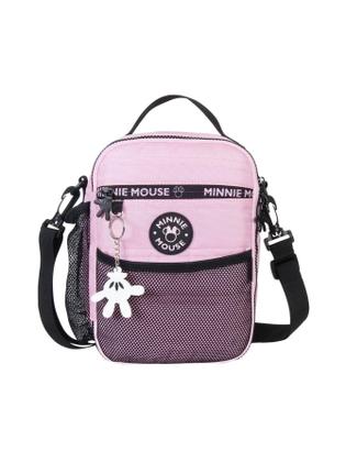 Imagem de Kit Mochila Costa+Lancheira+Estojo Minnie Mouse Juvenil Rosa