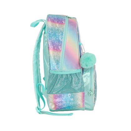 Imagem de Kit Mochila Costas Barbie Com Estojo Box Holográfico Escolar