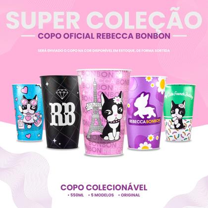 Imagem de Kit Mochila Costas Estojo Box Rebecca Bonbon Copo 550ml Rb