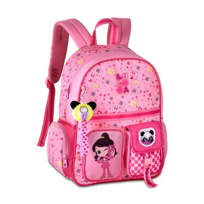 Imagem de Kit Mochila Costas Luluca Infantil Lancheira E Estojo Duplo