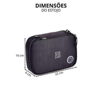 Imagem de Kit Mochila de Carrinho c/ Lancheira e Estojo Rebecca Bonbon