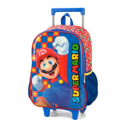 Imagem de Kit Mochila de Carrinho Infantil com Lancheira Clio Meninos