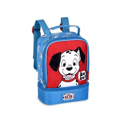 Imagem de Kit Mochila de Costas 101 Dálmatas Com Lancheira e Estojo
