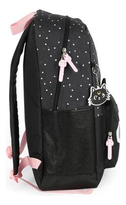 Imagem de Kit Mochila De Costas Gato Gatinha Up4You