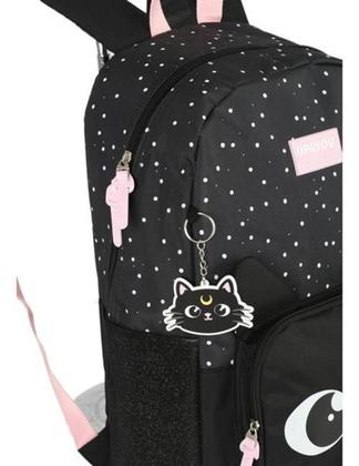 Imagem de Kit Mochila De Costas Gato Gatinha Up4You