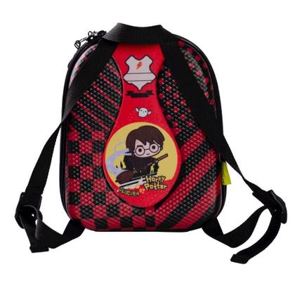 Imagem de Kit Mochila De Rodas Harry Potter 3D Lancheira Escolar