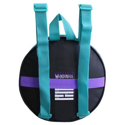 Imagem de Kit Mochila De Rodas Wandinha Com Lancheira e Estojo