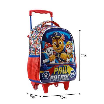 Imagem de Kit Mochila de Rodinha e Estojo Paw Patrol Xeryus