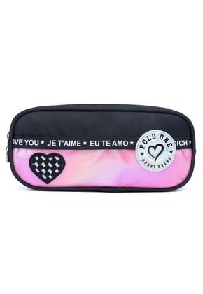 Imagem de Kit Mochila De Rodinha Juvenil Menina Bolsa Escolar Lancheira Térmica Estojo