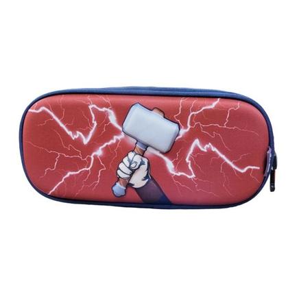 Imagem de Kit Mochila de Rodinha Lancheira e Estojo 3D Super Hammer Yins YS42166