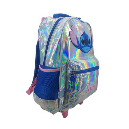 Imagem de Kit  Mochila De Rodinha Lancheira e Estojo Stitch 41682 - Infantil