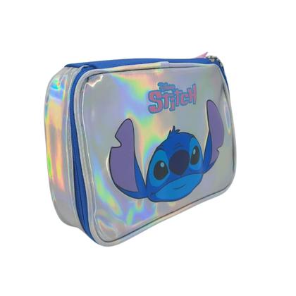 Imagem de Kit  Mochila De Rodinha Lancheira e Estojo Stitch 41682 - Infantil