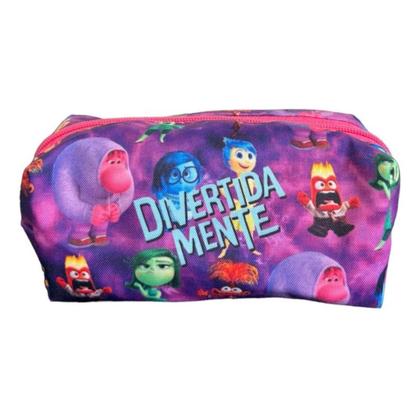 Imagem de Kit Mochila de Rodinhas Divertidamente 2 O Filme Juvenil Infantil Escolar Menina