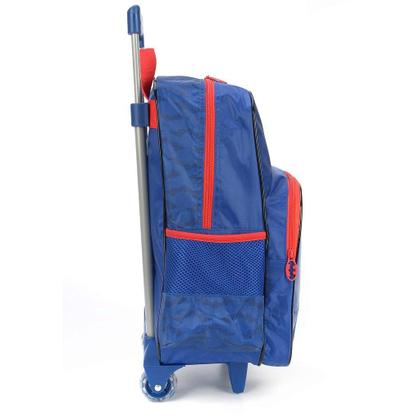 Imagem de Kit Mochila de Rodinhas e Lancheira Luxcel Batman Azul