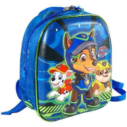 Imagem de Kit Mochila de Rodinhas e Lancheira Patrulha Canina 3D Spy