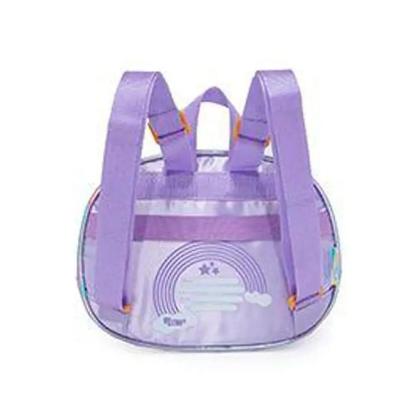 Imagem de Kit Mochila de Rodinhas Lancheira Pack Me Sweet Leopard Roxo
