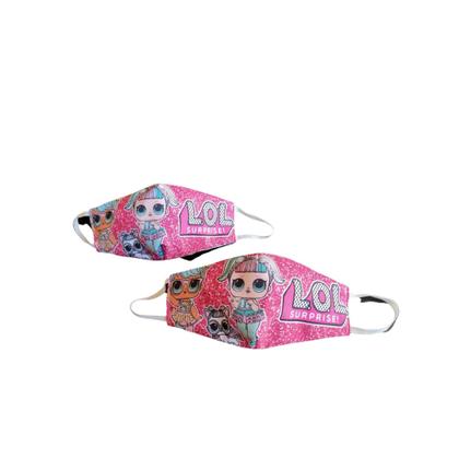 Imagem de Kit mochila de rodinhas LOL Surprise infantil escolar meninas rosa baguete