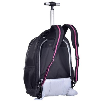 Imagem de Kit Mochila de Rodinhas Oficial REBECCA BONBON RB24008 Preto