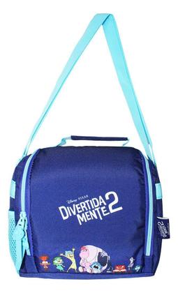 Imagem de Kit Mochila Divertidamente Rodinhas Infantil Escolar Lanch