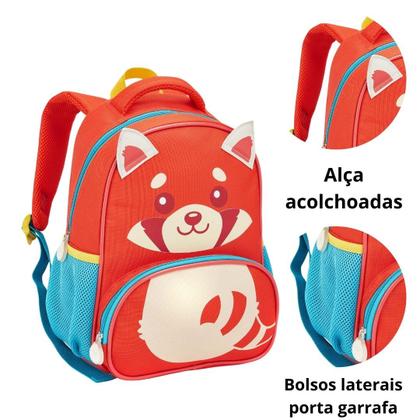 Imagem de Kit Mochila e Lancheira Creche Infantil Zoop