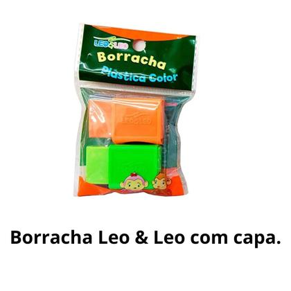 Imagem de Kit Mochila Escolar Com Estojo Canetas Lápiseira Borracha Caderno Capa Dura