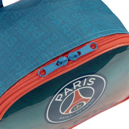 Imagem de Kit Mochila Escolar E Lancheira Infantil Masculina Paris Saint Germain PSG Sestini