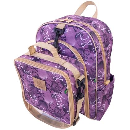 Imagem de Kit Mochila Escolar Infantil Completo Menina Menino Bolsa
