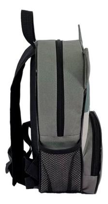 Imagem de Kit Mochila Escolar Infantil Gatinho Com Estojo Triplo Menino Menina Presente Crianças