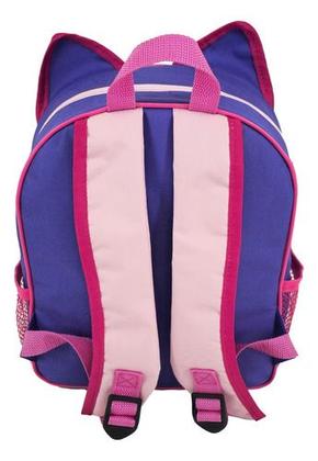 Imagem de Kit Mochila Escolar Infantil Gatinho Com Estojo Triplo Menino Menina Presente Crianças