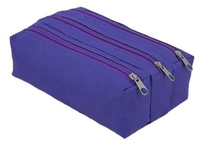 Imagem de Kit Mochila Escolar Infantil Gatinho Com Estojo Triplo Menino Menina Presente Crianças