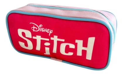 Imagem de Kit Mochila Escolar Infantil Lilo Stitch Glitter Rodinhas G