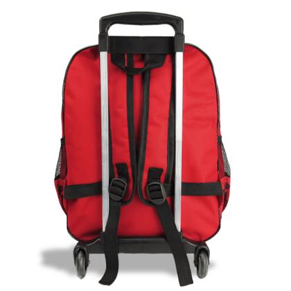 Imagem de Kit Mochila Escolar  Infantil Rodinhas Minnie  G Vermelha