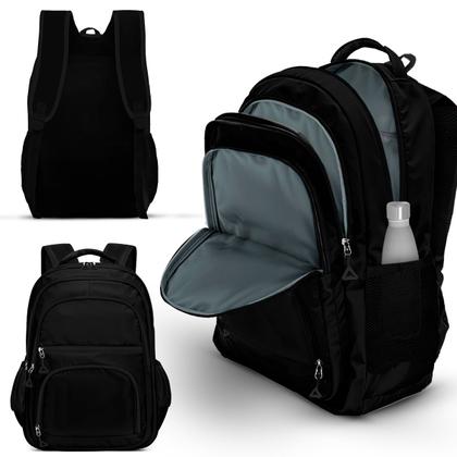 Imagem de Kit Mochila Escolar Passeio Trabalho  Viagens + Fone de Ouvido Via Bluetooth