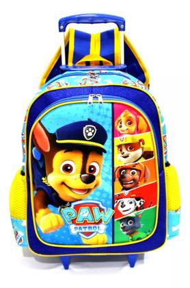 Imagem de Kit Mochila Escolar Patrulha Canina Amigos Paw Rodinhas G