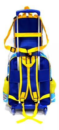 Imagem de Kit Mochila Escolar Patrulha Canina Amigos Paw Rodinhas G