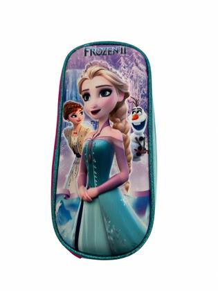 Imagem de Kit Mochila Escolar Rodinha Infantil Menina Feminina Frozen