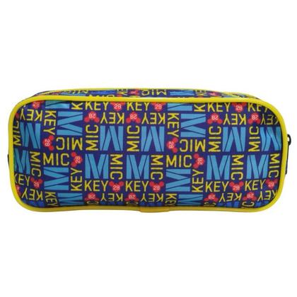 Imagem de Kit Mochila Escolar Rodinhas + Lancheira + Estojo Mickey Mouse Xeryus Com Manchas Na Estampa