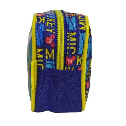 Imagem de Kit Mochila Escolar Rodinhas + Lancheira + Estojo Mickey Mouse Xeryus Com Manchas Na Estampa