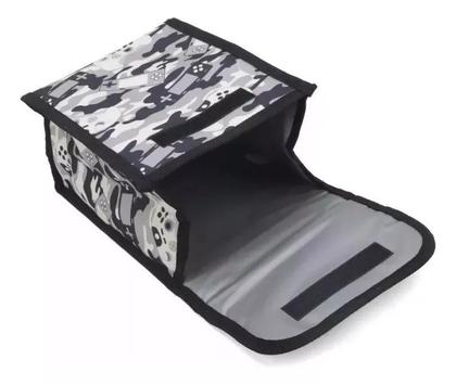 Imagem de Kit Mochila Escolar Rodinhas Meninos Game Over Camuflada G