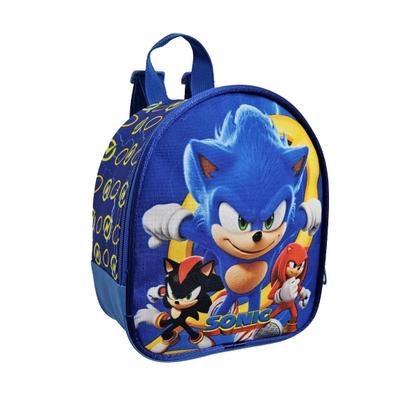 Imagem de Kit Mochila Escolar Sonic Com Rodinhas, Lancheira e Estojo, Sonic 3
