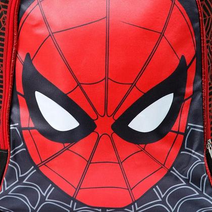 Imagem de Kit Mochila Escolar Spider Man Infantil Com Lancheira Estojo