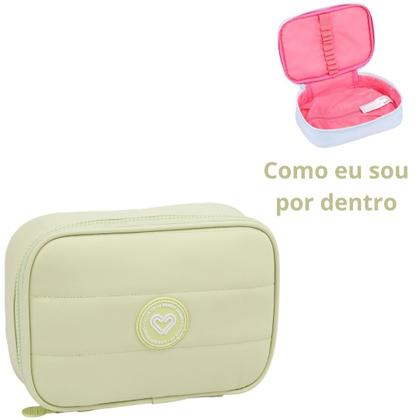 Imagem de Kit Mochila Estojo Feminina Compartimento Notebook ColorUp