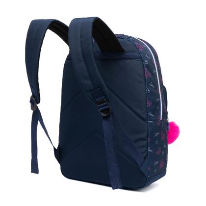 Imagem de Kit Mochila + Estojo Ferrazzi Casual Feminina Detalhes LOVE