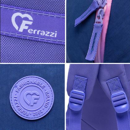 Imagem de Kit Mochila Estojo Infantil Feminino Escolar Espaçoso