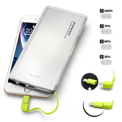 Imagem de Kit Mochila Executiva Trabalho Saida USB + Carregador Portátil + Fone De Ouvido Bluetooth